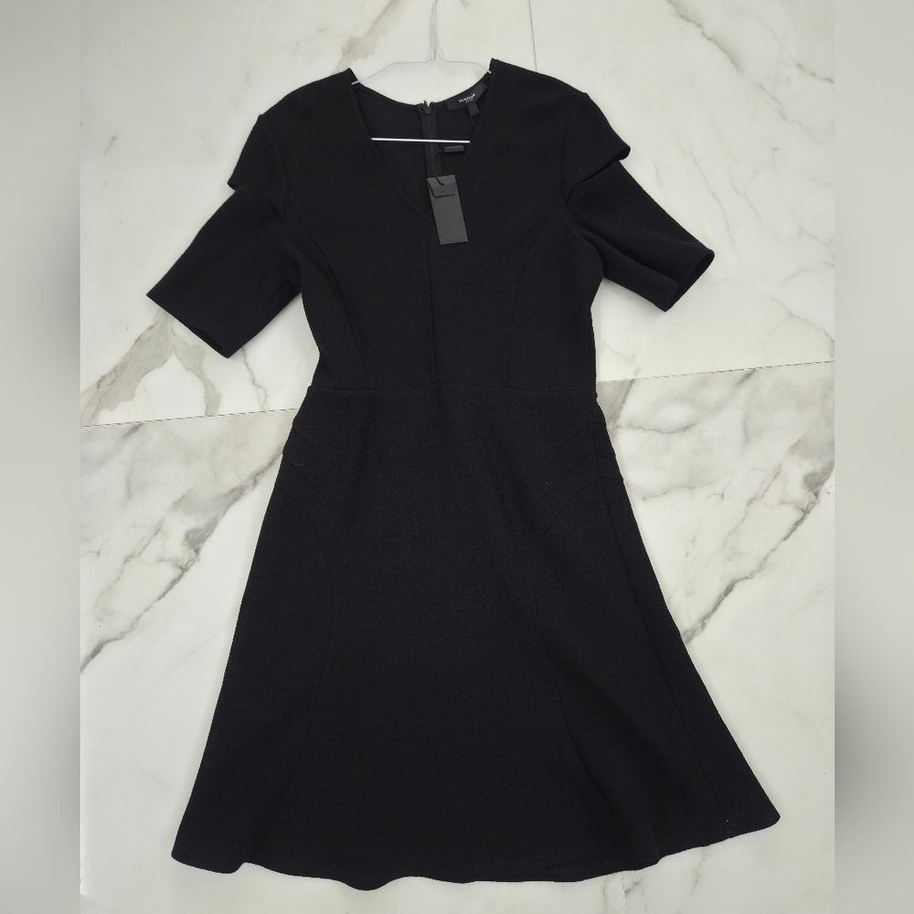 Derek‎ Lam Dress Size 10 NWT 100% Virgin Wool - Picture 4 of 12